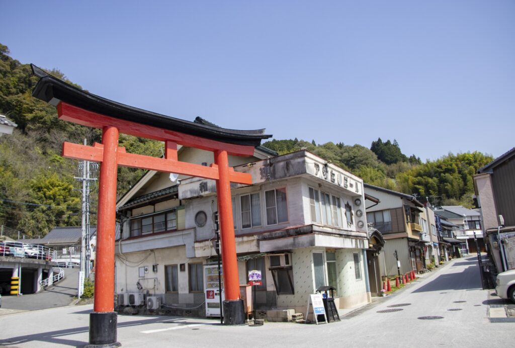 足助の街並み