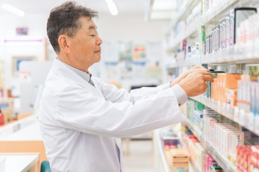 ドラッグストアと薬剤師