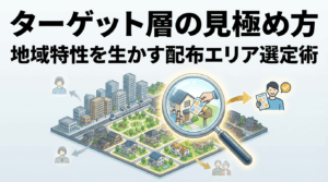 ターゲット層の見極め方｜地域特性を生かす配布エリア選定