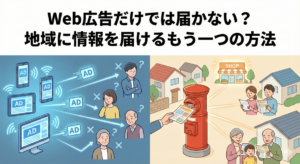 Web広告だけでは届かない？地域に情報を届けるもう一つの方法