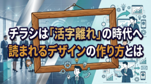 チラシは「活字離れ」の時代へ｜読まれるデザインの作り方とは