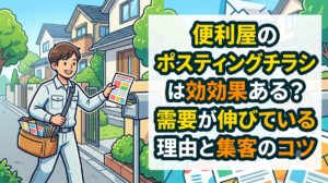 便利屋のポスティングチラシは効果ある？需要が伸びている理由と集客のコツ