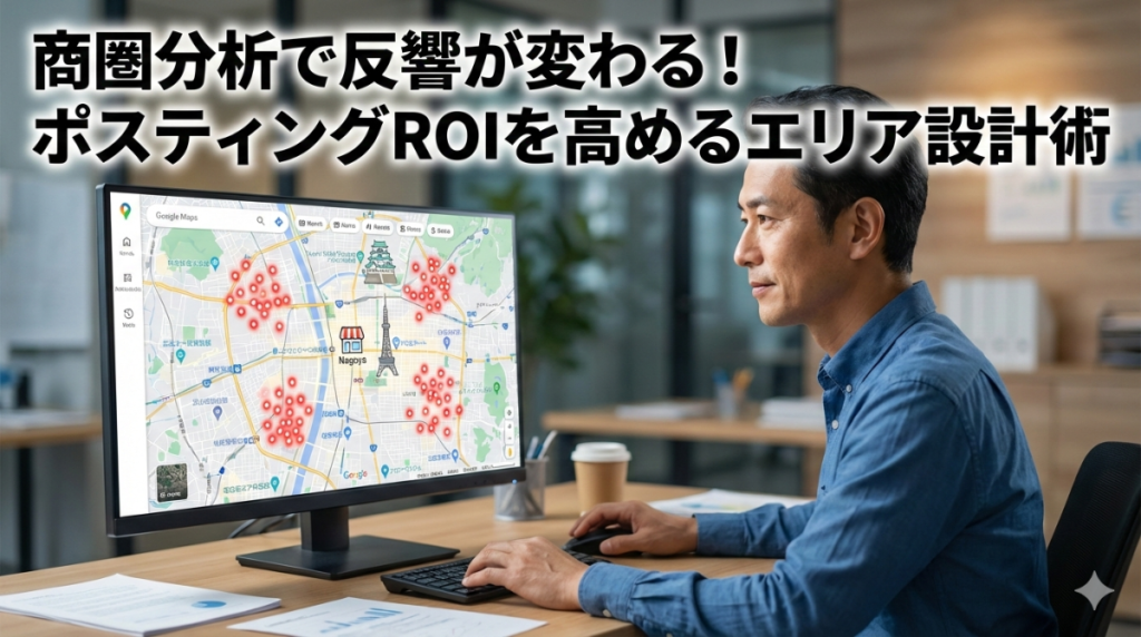 商圏分析で反響が変わる！ポスティングROIを高めるエリア設計術