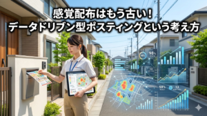 感覚配布はもう古い！データドリブン型ポスティングという考え方